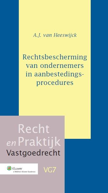 Omslag van Rechtsbescherming van ondernemers in aanbestedingsprocedures