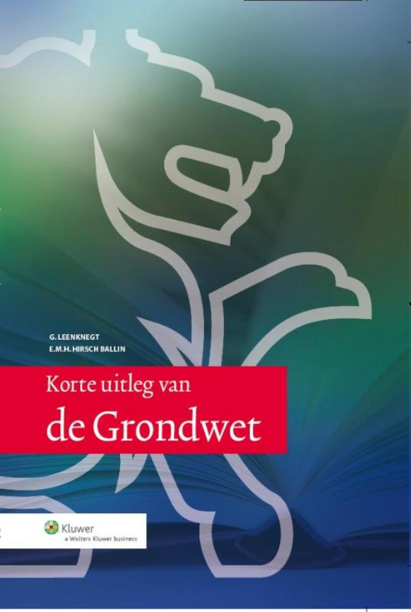 Omslag van Korte uitleg van de grondwet