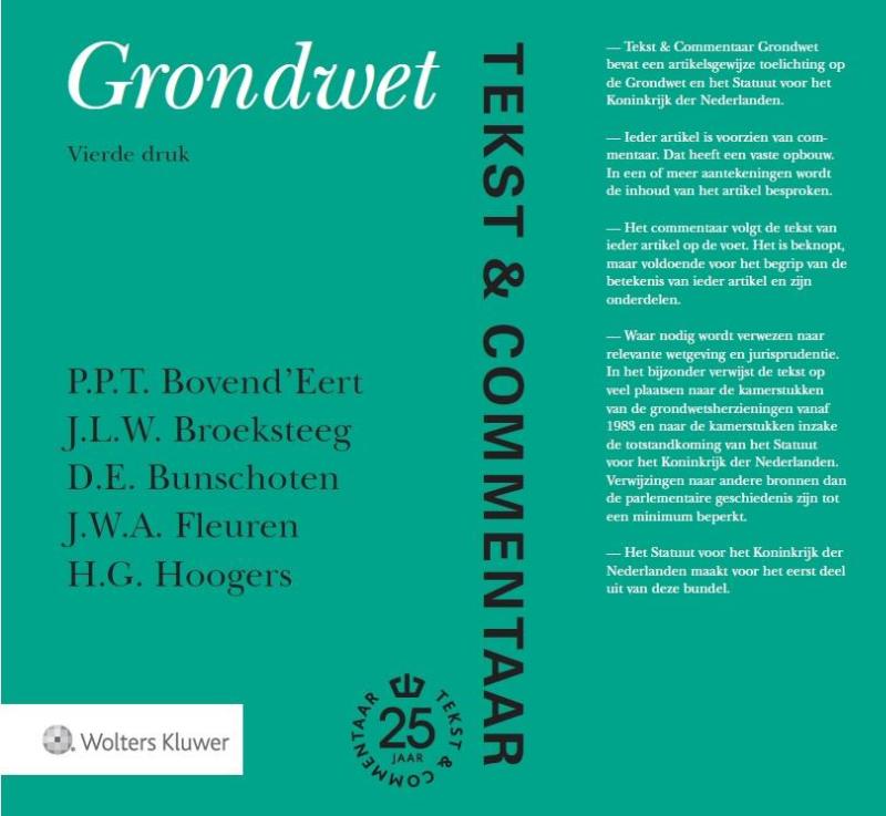 Omslag van Grondwet