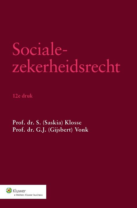 Omslag van Socialezekerheidsrecht