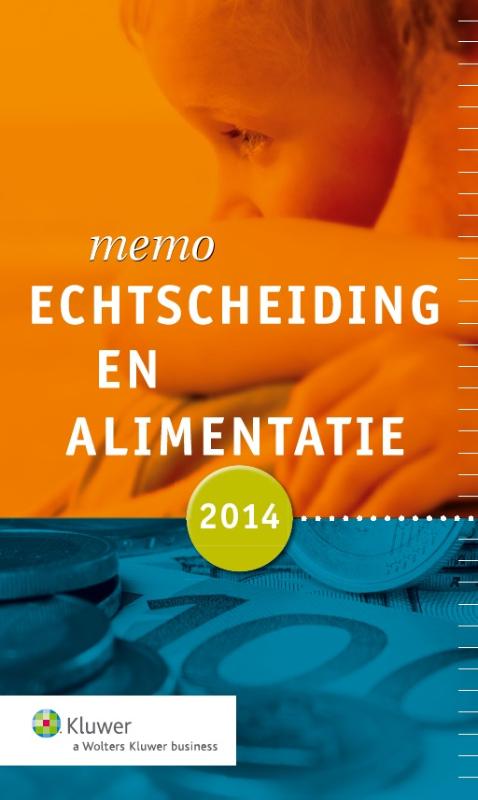 Omslag van Echtscheiding en alimentatie 2014