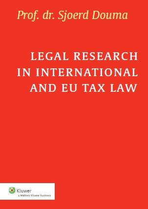 Omslag van Legal research in international and EU tax law 201