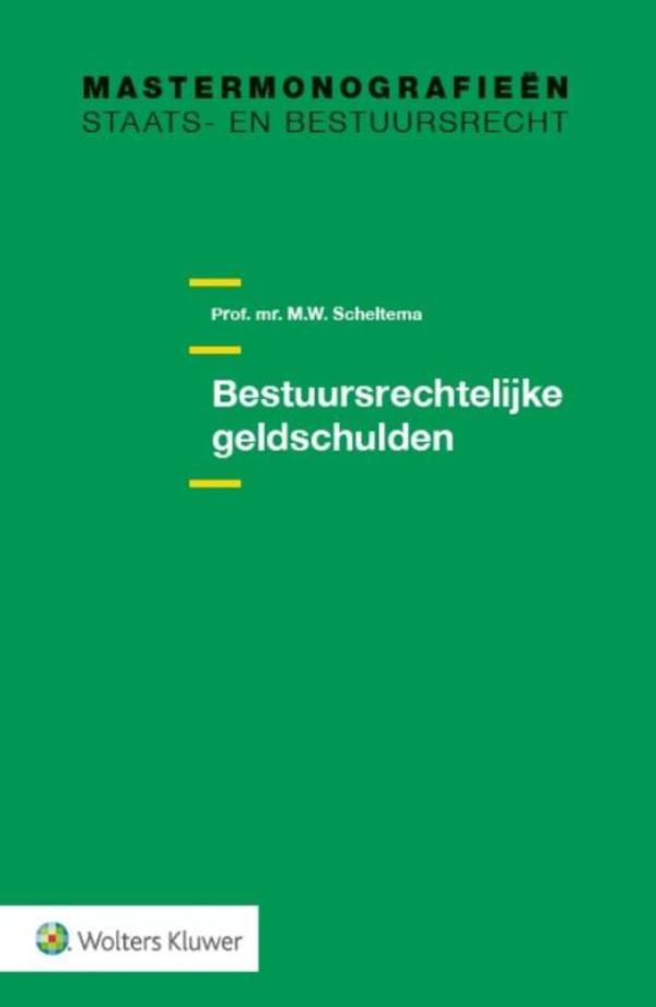 Omslag van Bestuursrechtelijke geldschulden