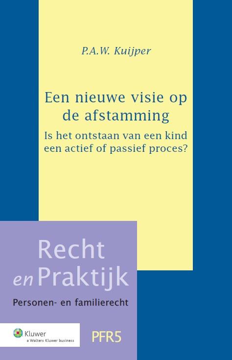 Omslag van Een nieuwe visie op de afstamming