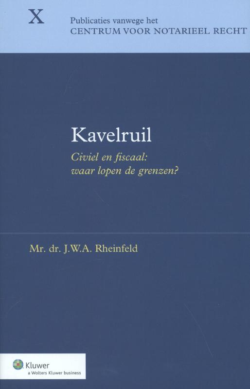 Omslag van Kavelruil