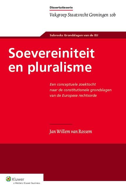 Omslag van Soevereiniteit en pluralisme