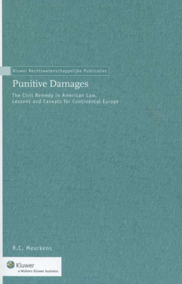 Omslag van Punitive damages