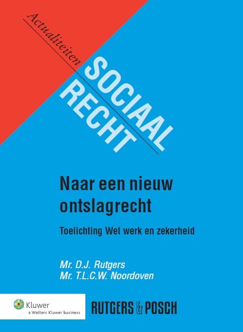 Omslag van Naar een nieuw ontslagrecht