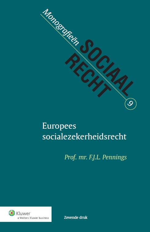 Omslag van Europees socialezekerheidsrecht