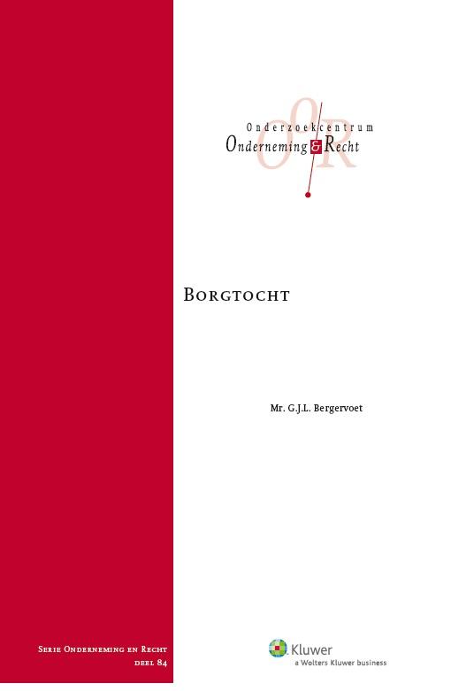 Omslag van Borgtocht