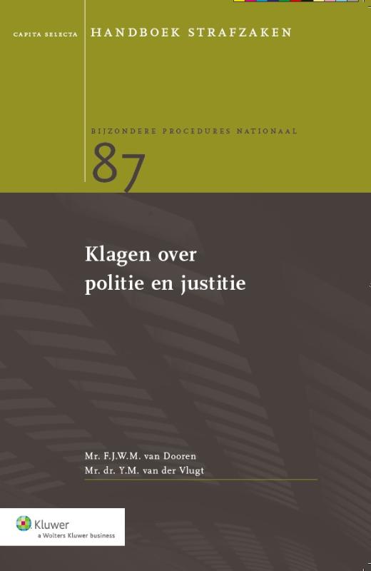 Omslag van Klagen over politie en justitie