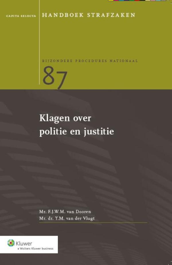 Omslag van Klagen over politie en justitie