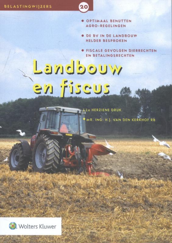 Omslag van Landbouw en fiscus