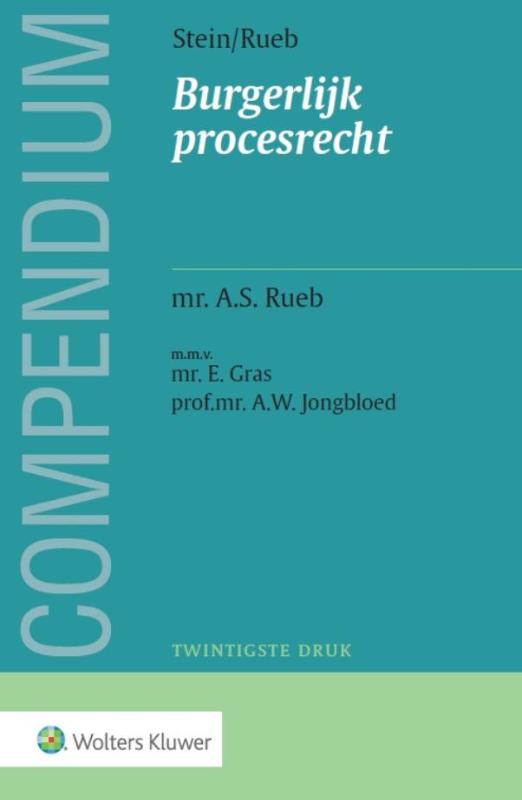 Omslag van Compendium van het burgerlijk procesrecht