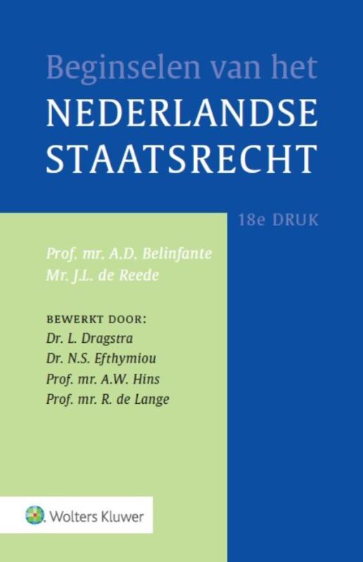 Omslag van Beginselen van het Nederlands staatsrecht