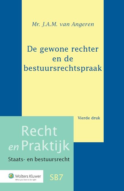 Omslag van De gewone rechter en de bestuursrechtspraak