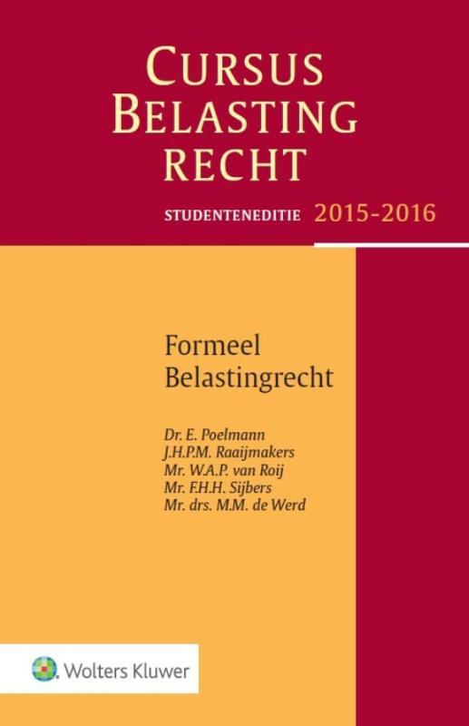 Omslag van studenteneditie 2015-2016