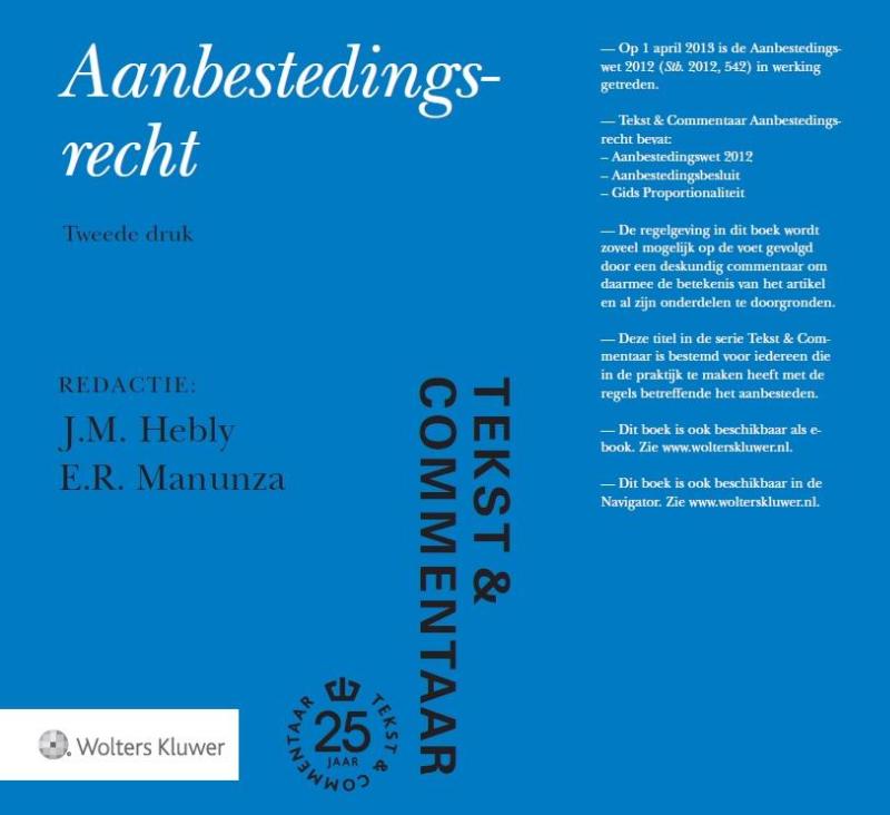 Omslag van Aanbestedingsrecht