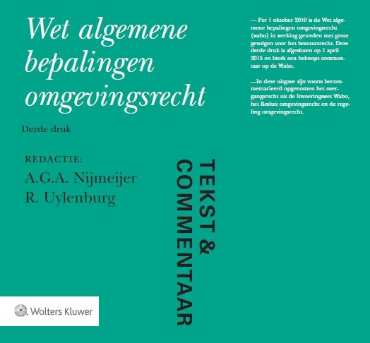 Omslag van Wet algemene bepalingen omgevingsrecht