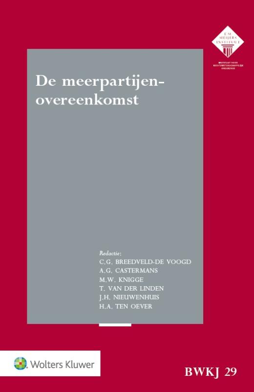 Omslag van De meerpartijenovereenkomsten