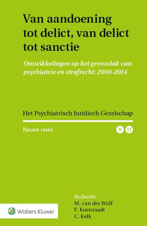 Omslag van Van aandoening tot delict, van delict tot sanctie
