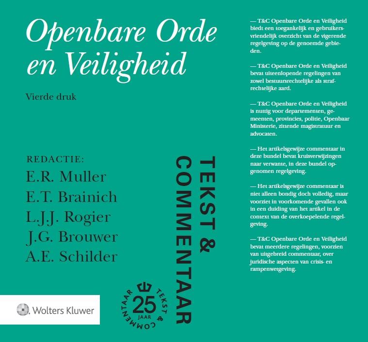 Omslag van Openbare orde en veiligheid