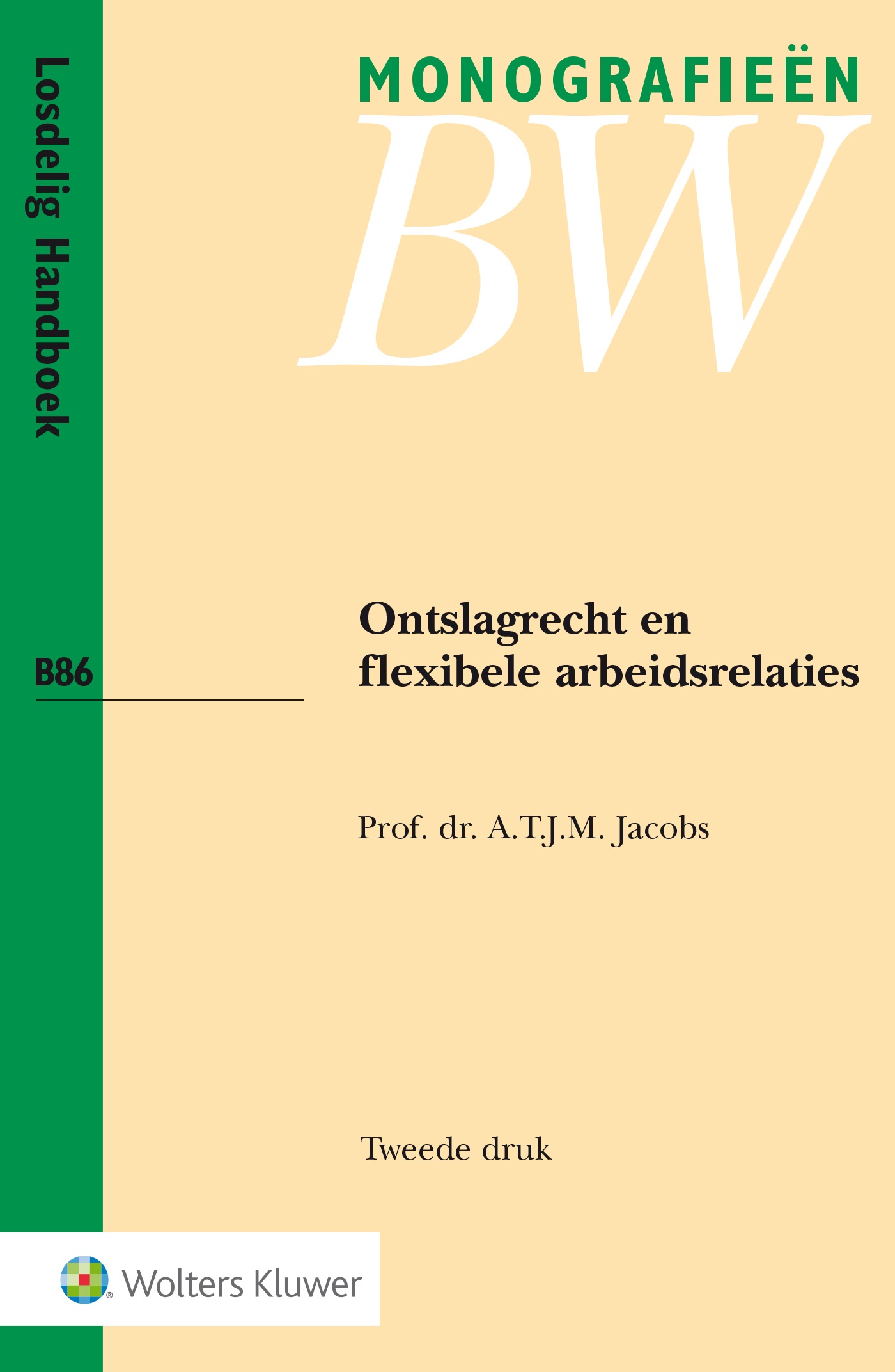 Omslag van Ontslagrecht en flexibele arbeidsrelaties