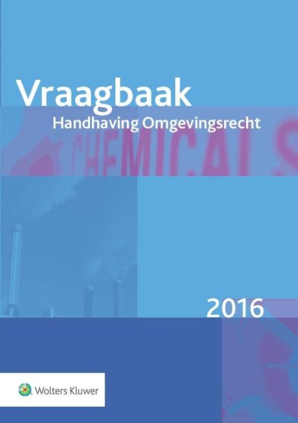 Omslag van Vraagbaak handhaving Omgevingsrecht 2016