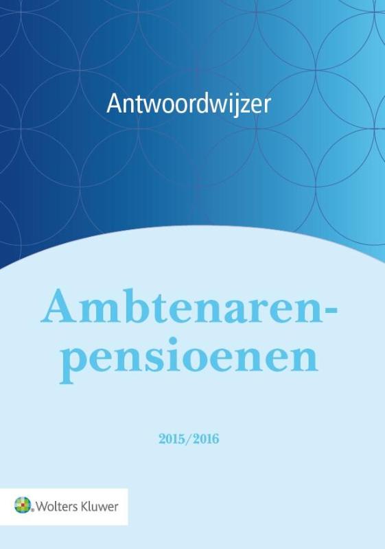 Omslag van Antwoordwijzer Ambtenarenpensioenen