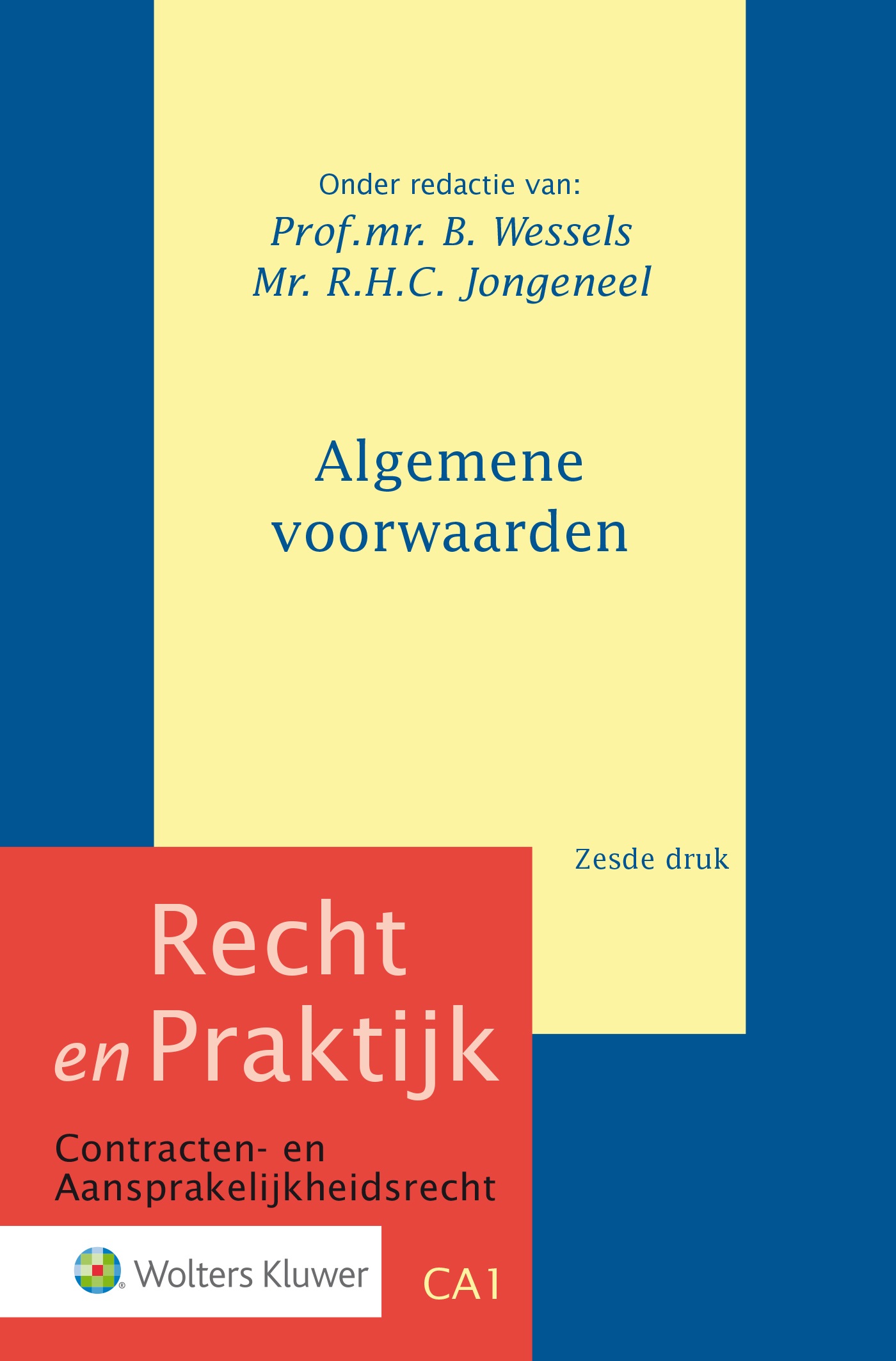 Omslag van Algemene voorwaarden