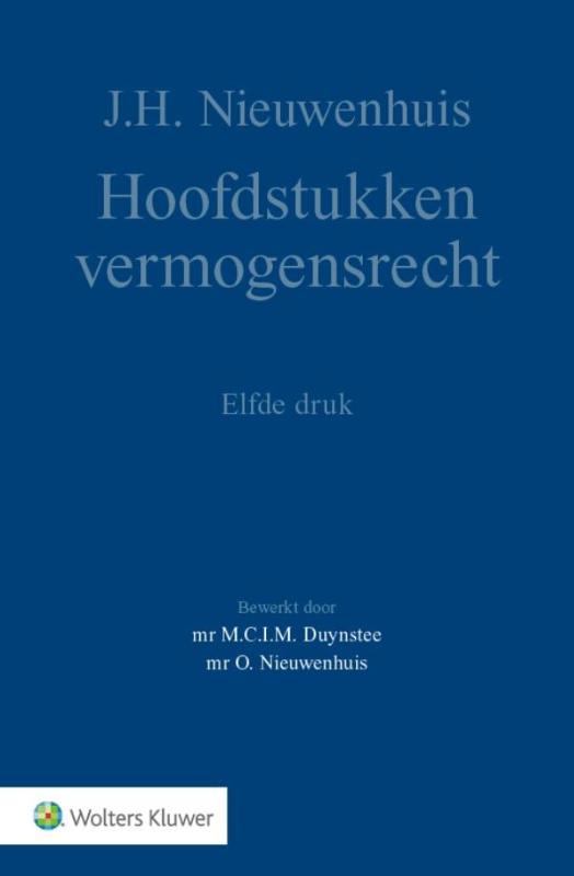 Omslag van Hoofdstukken vermogensrecht