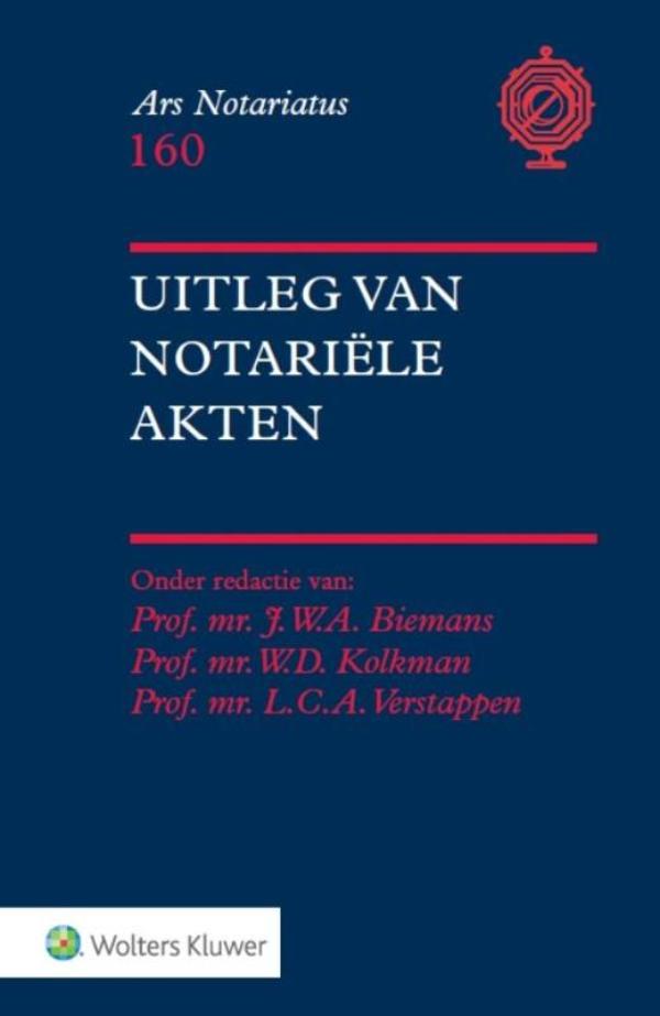 Omslag van Uitleg van notariële akten