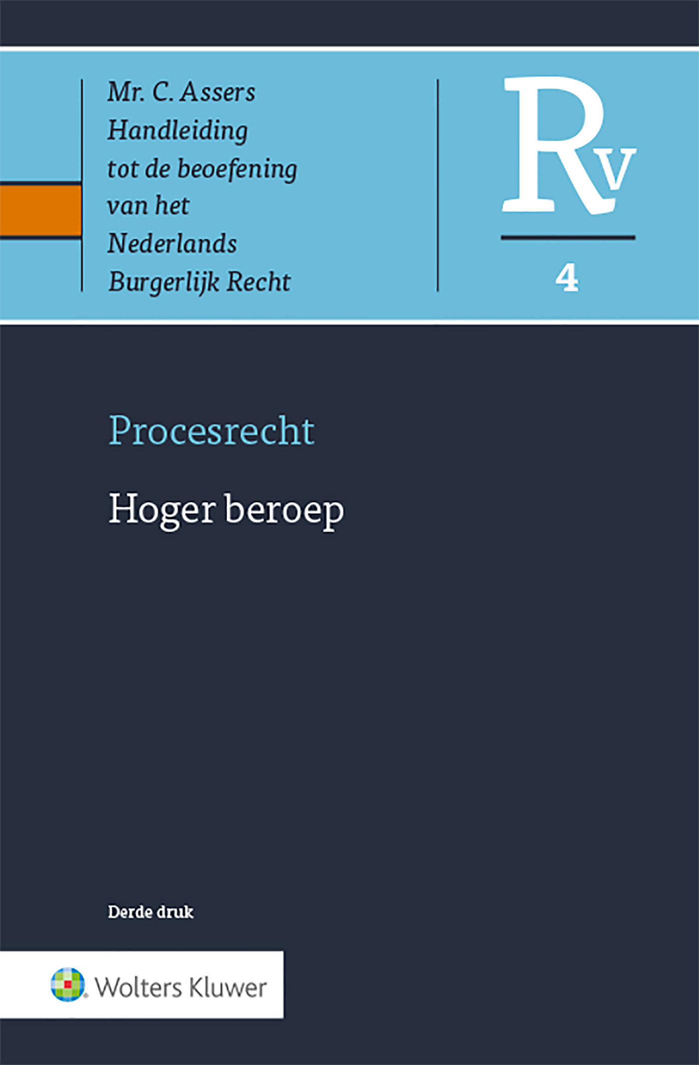 Omslag van Procesrecht Hoger Beroep
