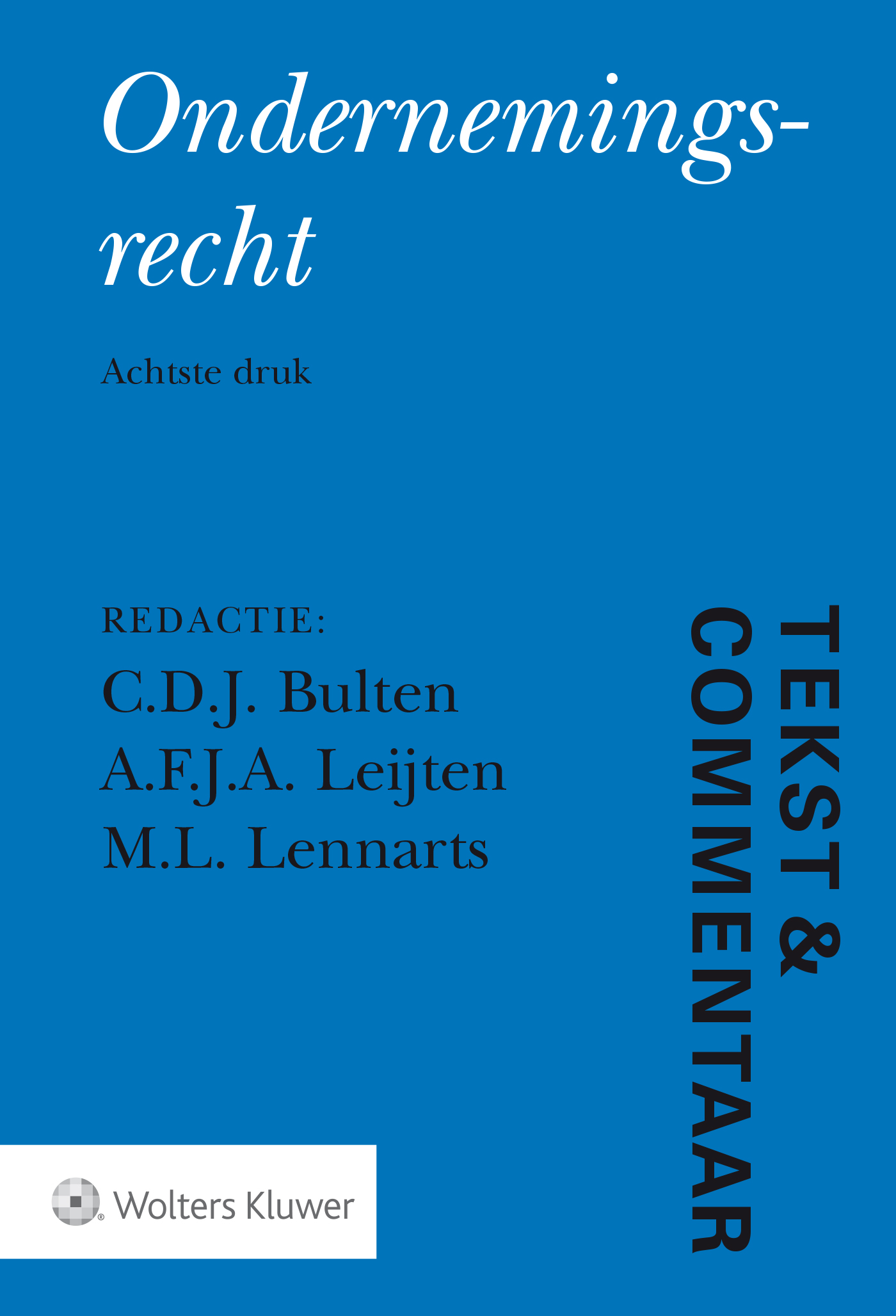 Omslag van Ondernemingsrecht