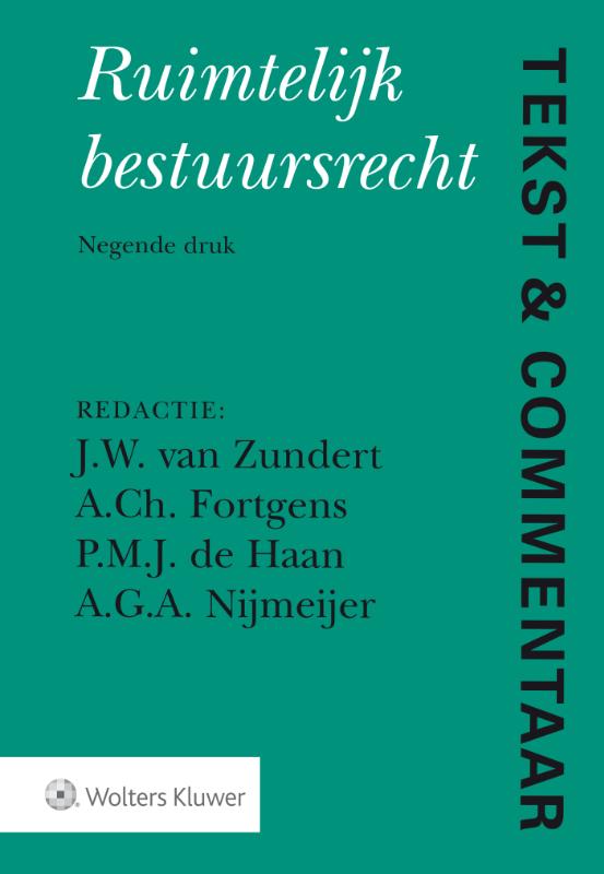 Omslag van Ruimtelijk bestuursrecht