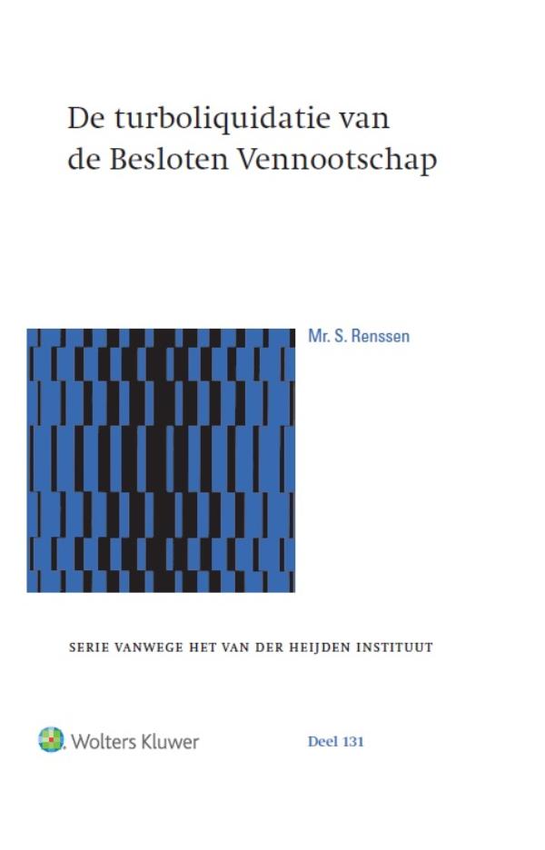 Omslag van De turboliquidatie van de Besloten Vennootschap