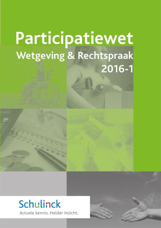 Omslag van Participatiewet Wetgeving & Rechtspraak