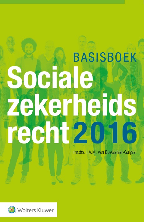 Omslag van Basisboek Socialezekerheidsrecht 2016