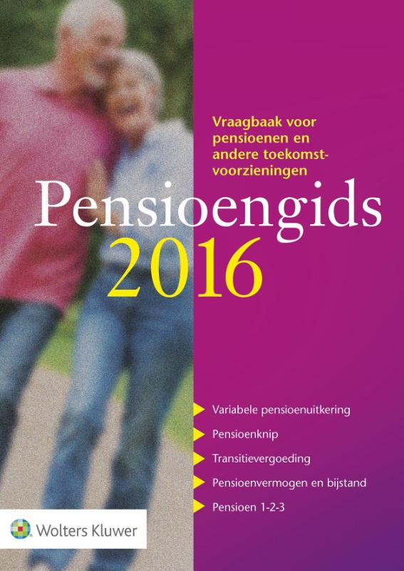 Omslag van Pensioengids 2016