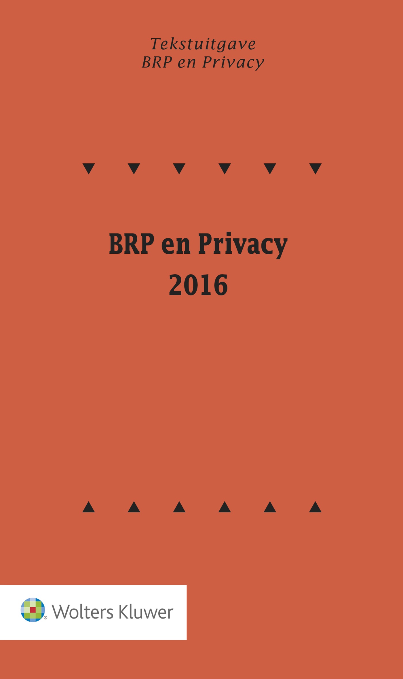 Omslag van BRP en Privacy 2016