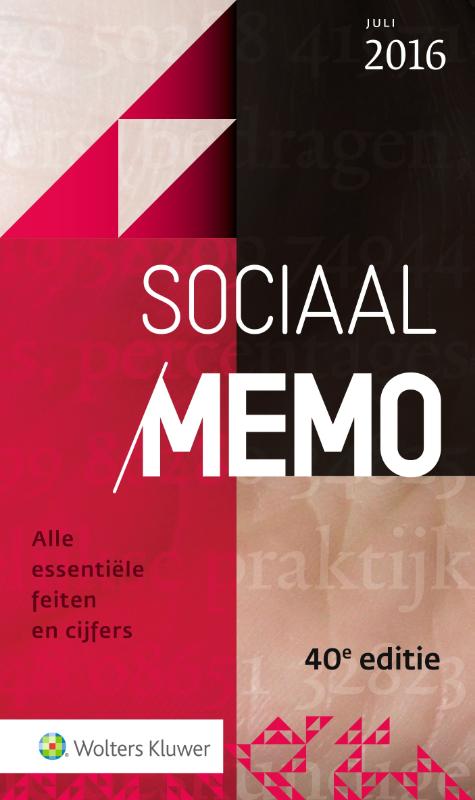Omslag van Sociaal Memo juli 2016