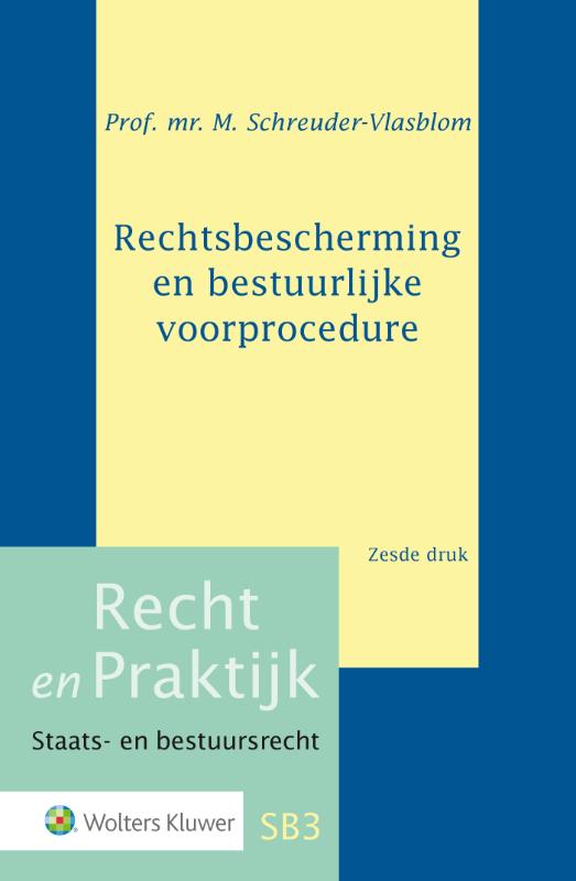 Omslag van Rechtsbescherming en bestuurlijke voorprocedure