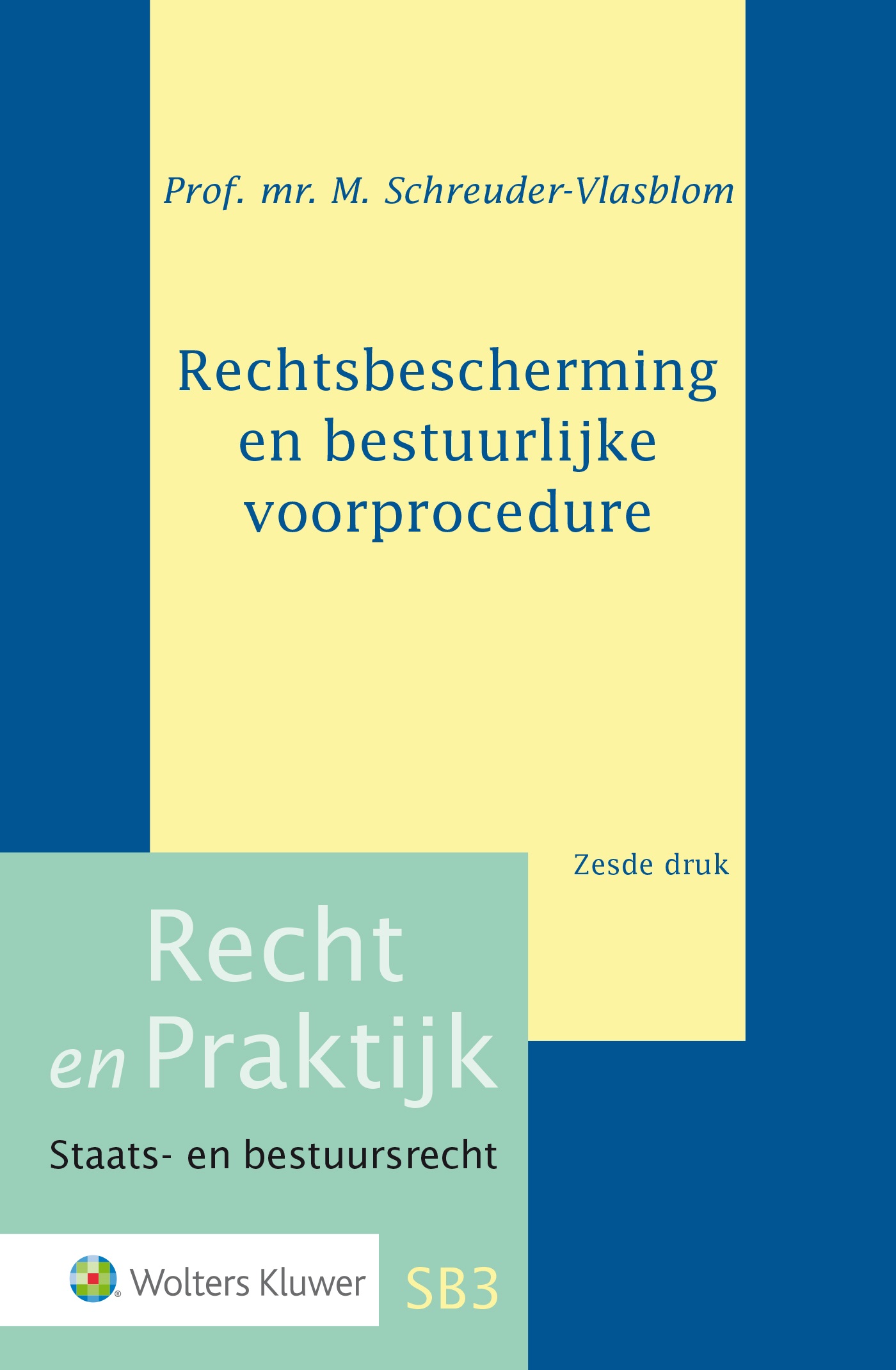Omslag van Rechtsbescherming en bestuurlijke voorprocedure