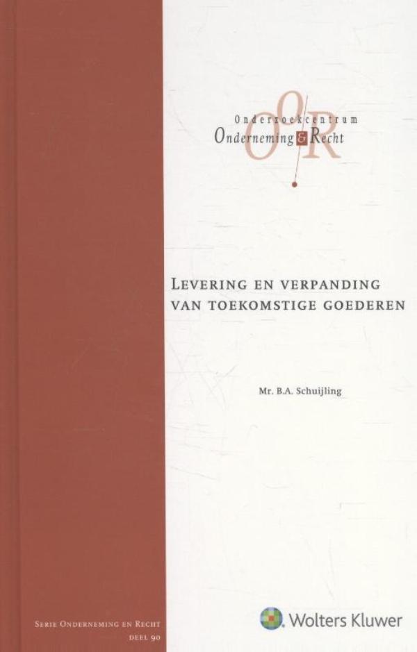 Omslag van Levering en verpanding van toekomstige goederen