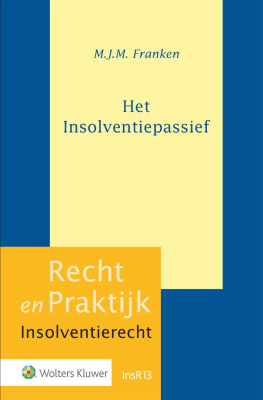 Omslag van Het Insolventiepassief