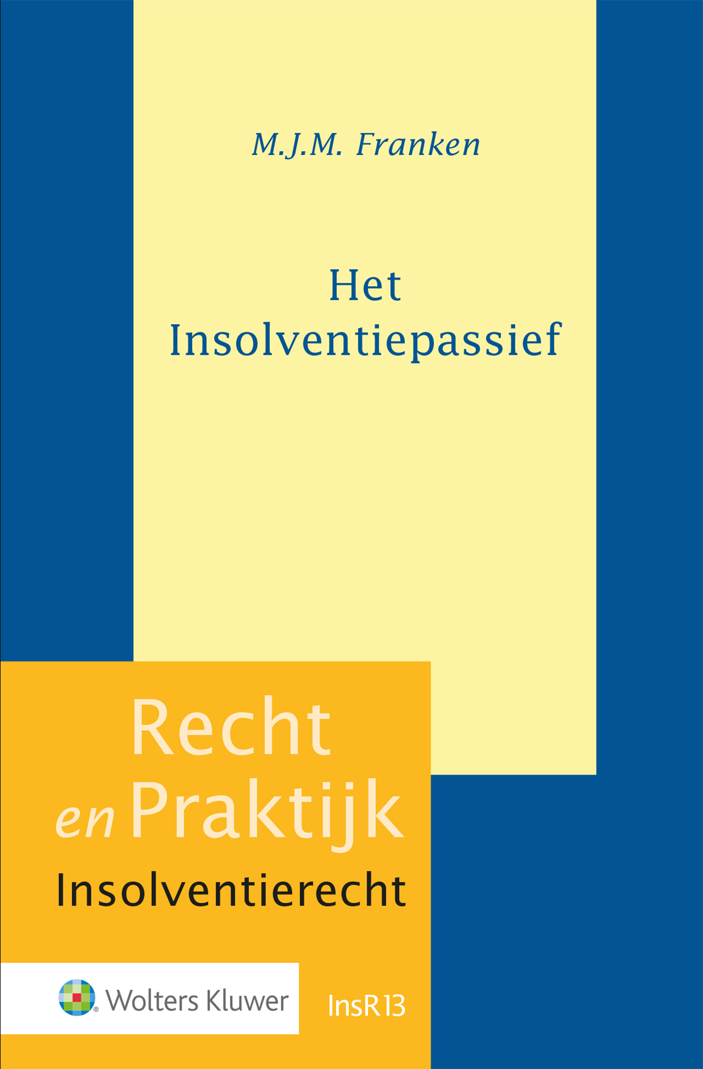 Omslag van Het Insolventiepassief