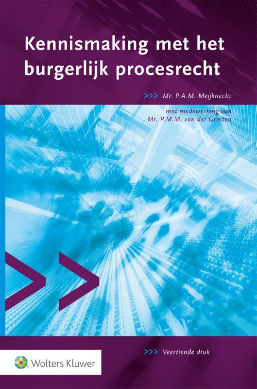 Omslag van Kennismaking met het burgerlijk procesrecht