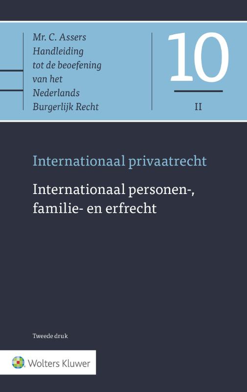 Omslag van Internationaal personen-, familie- en erfrecht