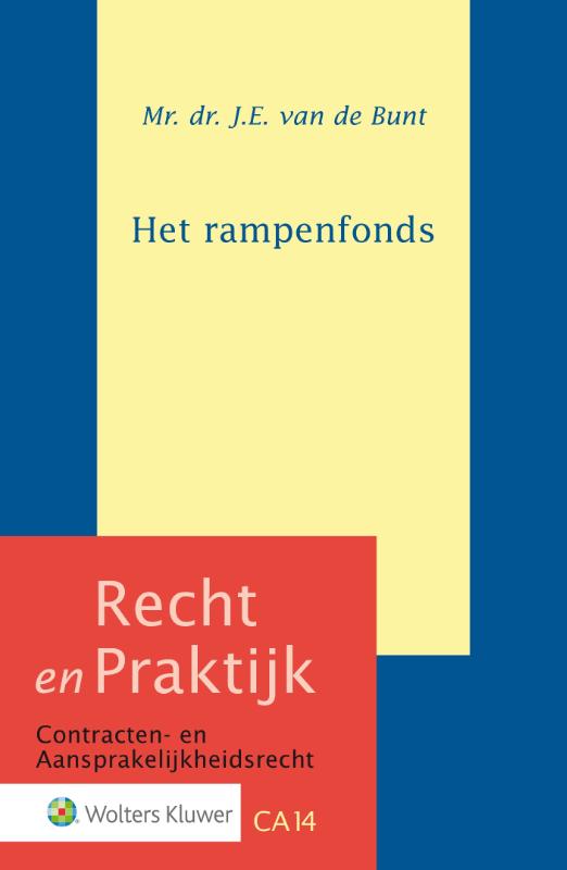 Omslag van Het rampenfonds