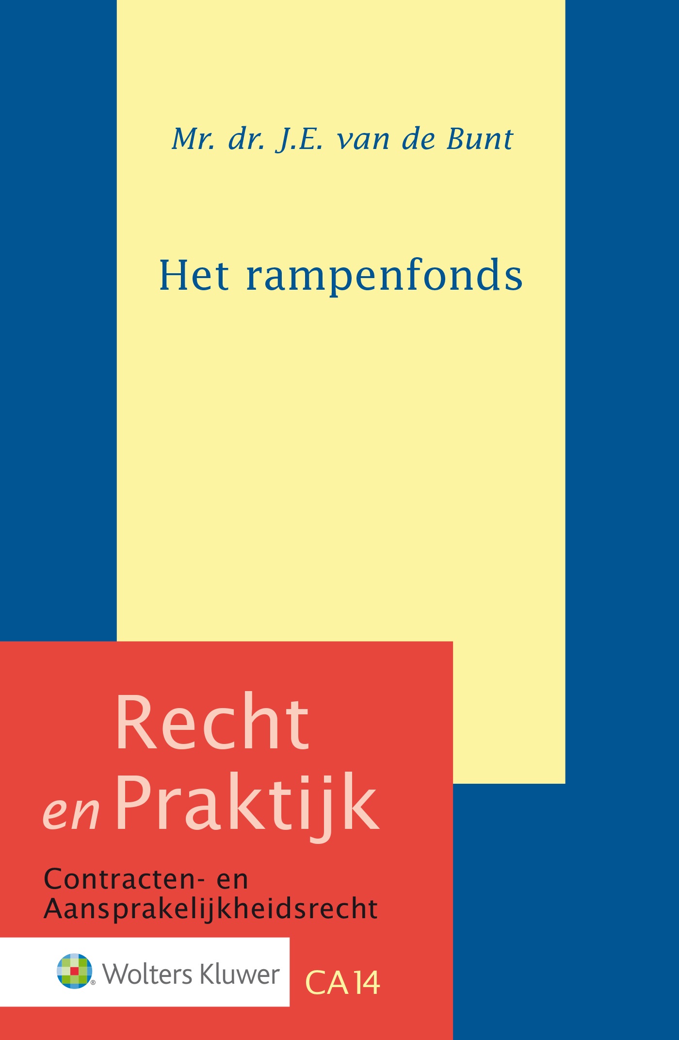 Omslag van Het rampenfonds